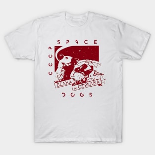 CCCP Space Dogs T-Shirt